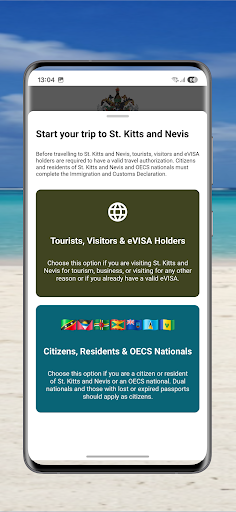 e-Border - St. Kitts & Nevis ekran görüntüsü