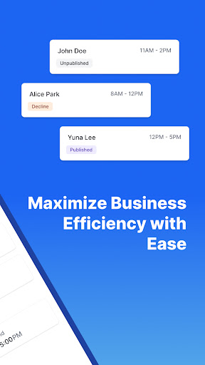 Employee Timesheets Scheduling ekran görüntüsü