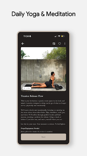 The Om Home Yoga ekran görüntüsü