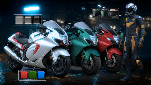 Extreme Motorcycle Simulator ekran görüntüsü