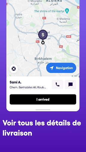 Yassir Courier Partner ekran görüntüsü