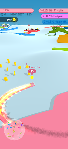 Paper.io 4 ekran görüntüsü
