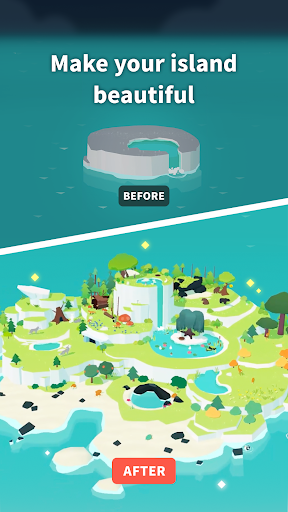 Forest Island : Rahatlatıcı ekran görüntüsü