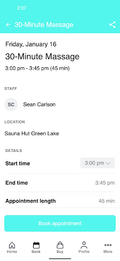 Sauna Hut Green Lake ekran görüntüsü