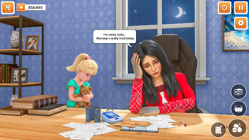 Virtual Mother Single Mom Sim ekran görüntüsü