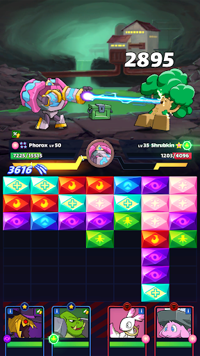 Mana Monsters: Epic Puzzle RPG ekran görüntüsü