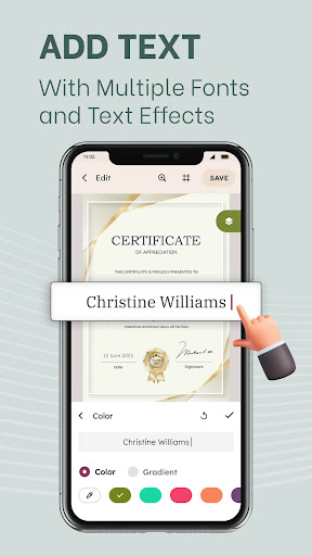 Certificate Templates & Maker ekran görüntüsü