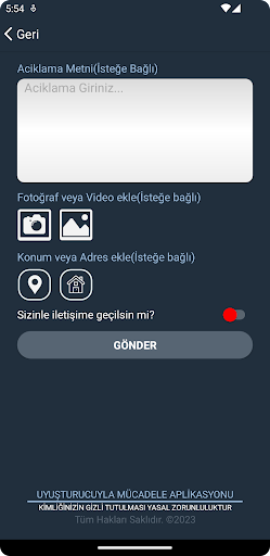 UYUMA ekran görüntüsü
