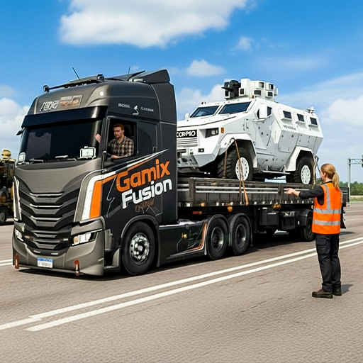 City Truck Game Cargo Truck 3D