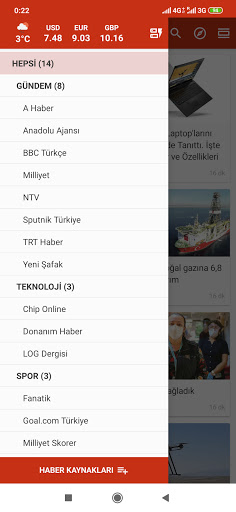 Haber F4 ekran görüntüsü