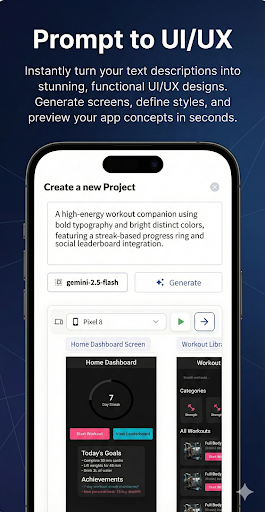 AI App Builder - FlutterPilot ekran görüntüsü