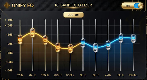 UNIFY: Equalizer & Sound 3D ekran görüntüsü