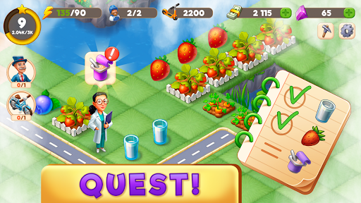 Mergington Town: Merge & Build ekran görüntüsü