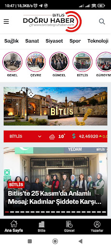 Bitlis Doğru Haber ekran görüntüsü
