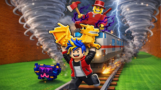 Chase Train for Brainrots! ekran görüntüsü