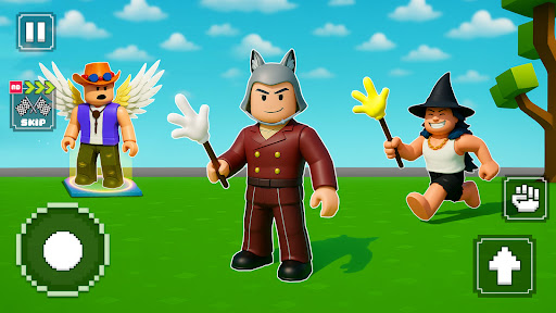 Prison Obby Memer Runner 3d ekran görüntüsü