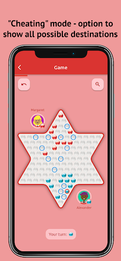 Chinese Checkers Online ekran görüntüsü