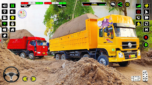Çamur Kamyonu 4x4 Koşucu Oyunu ekran görüntüsü