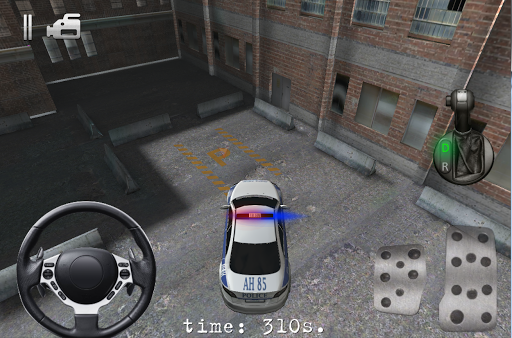 Police Car Parking Driver 3D ekran görüntüsü
