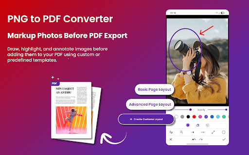 Resmi PDF Yap - PDF Aracı ekran görüntüsü