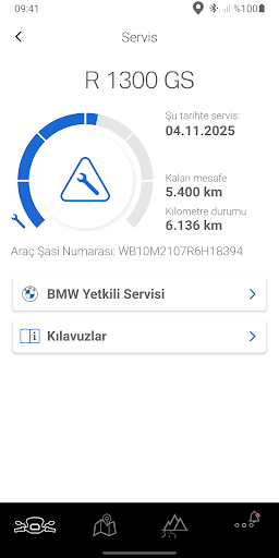 BMW Motorrad Connected ekran görüntüsü