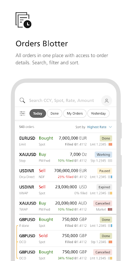 UBS Neo FX ekran görüntüsü