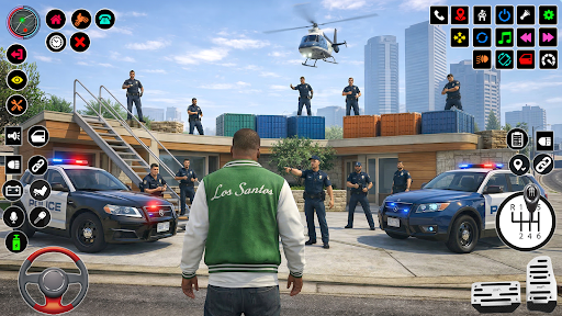 Grand Miami Gangster Crime 3D ekran görüntüsü