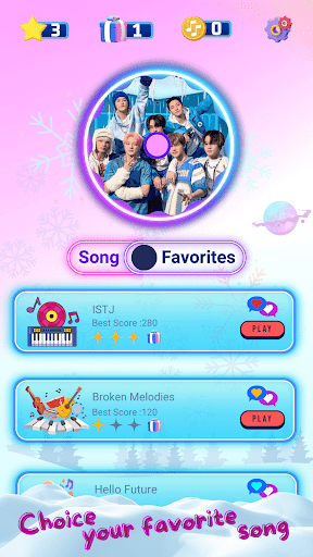 BTTF - NCT Dream Piano Game ekran görüntüsü