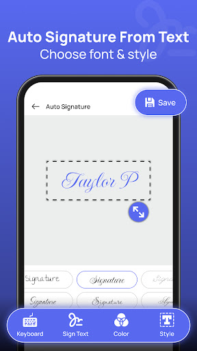 eSignature Maker & PDF Signer ekran görüntüsü