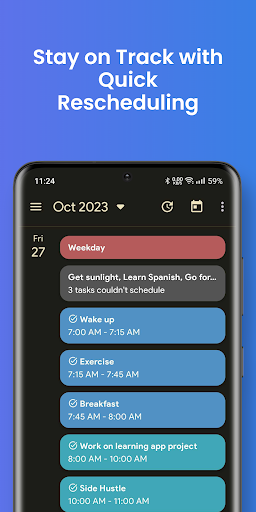 Schedule Planner AI (Lite) ekran görüntüsü