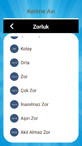 Kelime Avı ekran görüntüsü