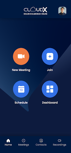 CloudX Meeting ekran görüntüsü