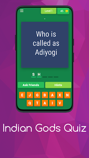 Indian Gods Quiz ekran görüntüsü