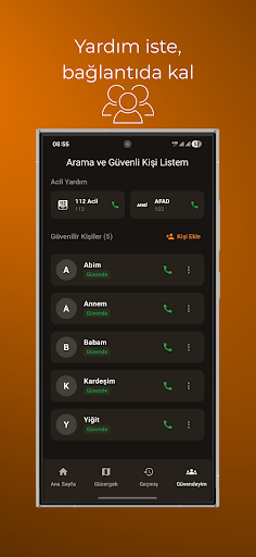 AfetRadar ekran görüntüsü