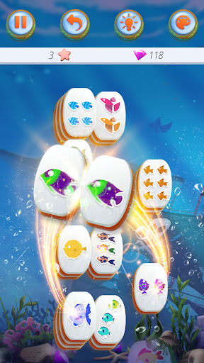 Fantasy Fish World Mahjong ekran görüntüsü