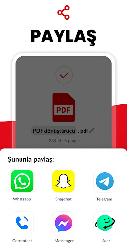 PDF Dönüştürücü - JPG to PDF ekran görüntüsü