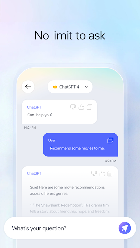 Next AI - No limit to ask ekran görüntüsü