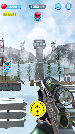 Sniper Games: Fps Gun Shooting ekran görüntüsü