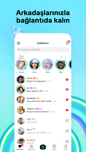 Whee - TikTok Sohbet ekran görüntüsü