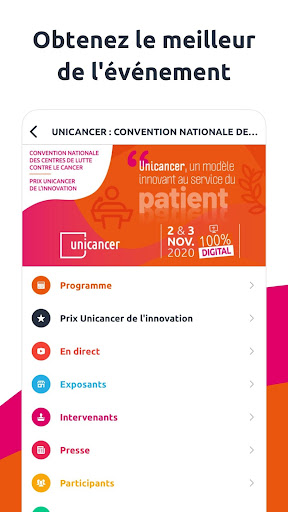 Convention CLCC-Prix Unicancer ekran görüntüsü