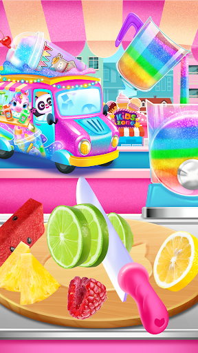 Rainbow Frozen Slushy Truck ekran görüntüsü