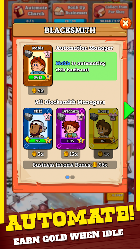 Idle Frontier: Tap Town Tycoon ekran görüntüsü