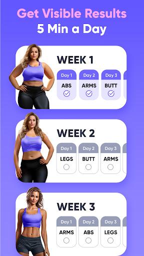 FitMe - Lazy Workout at Home ekran görüntüsü