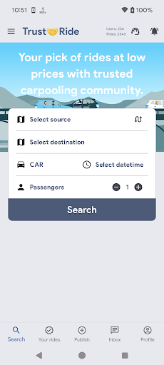 Trust Ride: Carpooling & Share ekran görüntüsü