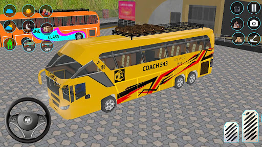 Road Bus Games Bus Driving ekran görüntüsü