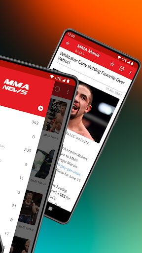 MMA News ekran görüntüsü