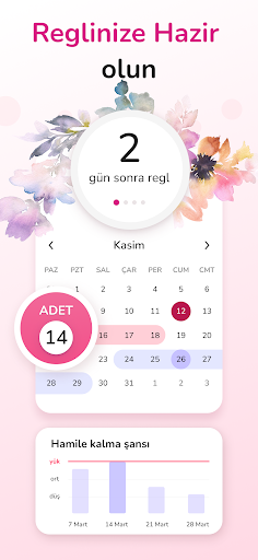 Adet Takvimim - Adet Takibi ekran görüntüsü