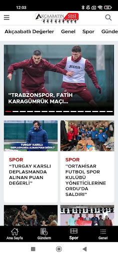 Akçaabatın Sesi ekran görüntüsü