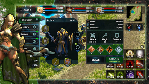 Fantasy Heroes: Action RPG 3D ekran görüntüsü