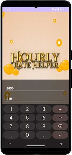 Hourly Rate Helper ekran görüntüsü